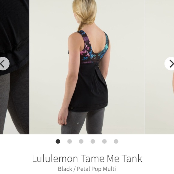 Lululemon Floral Tank - Picture 6 of 7
